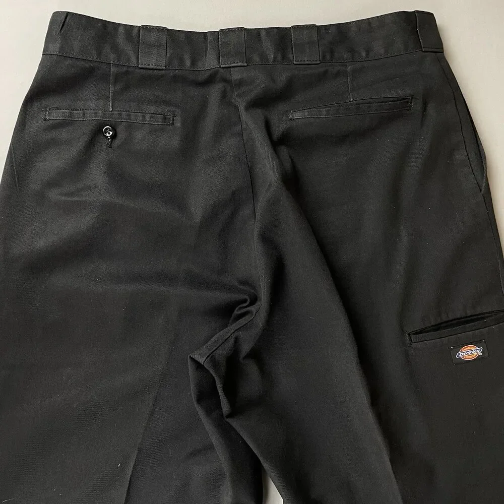 Dickies Double Knee Work Pants Men’s 34x33 Black Menswear Streetwear Urban